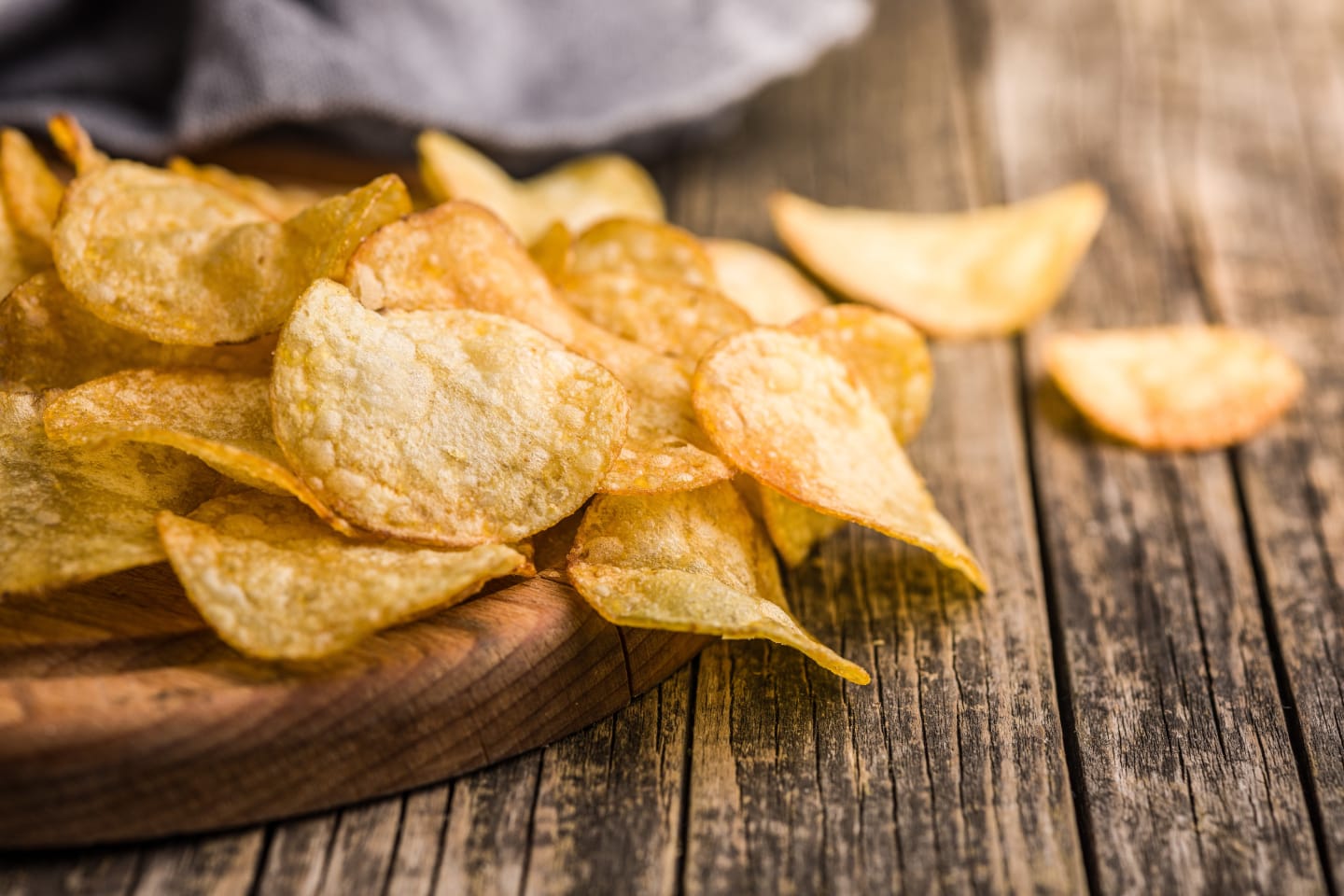 Chips i sortiment