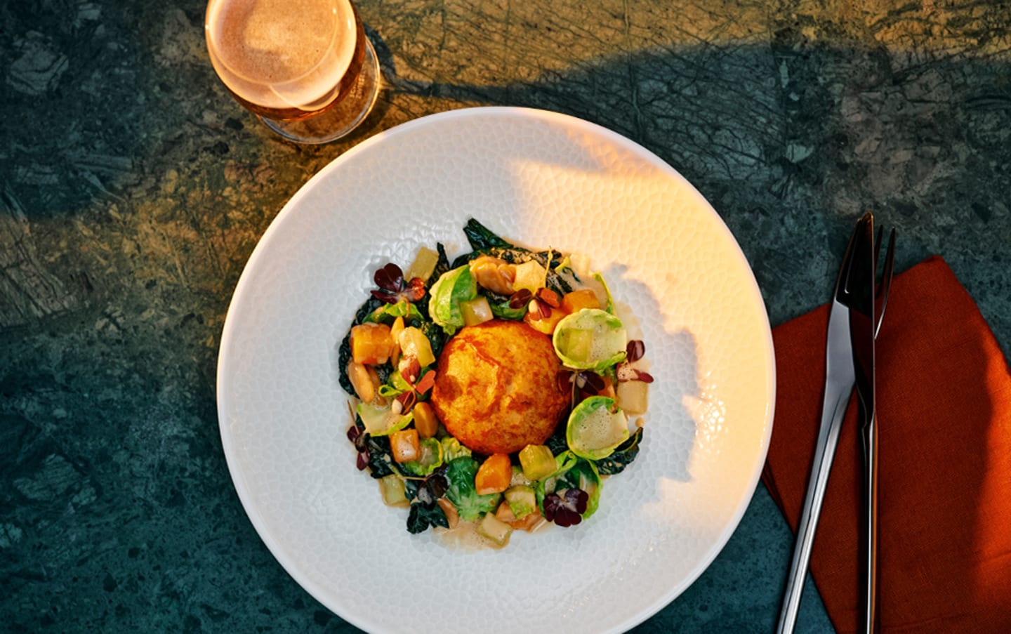 Värmande lunchservering