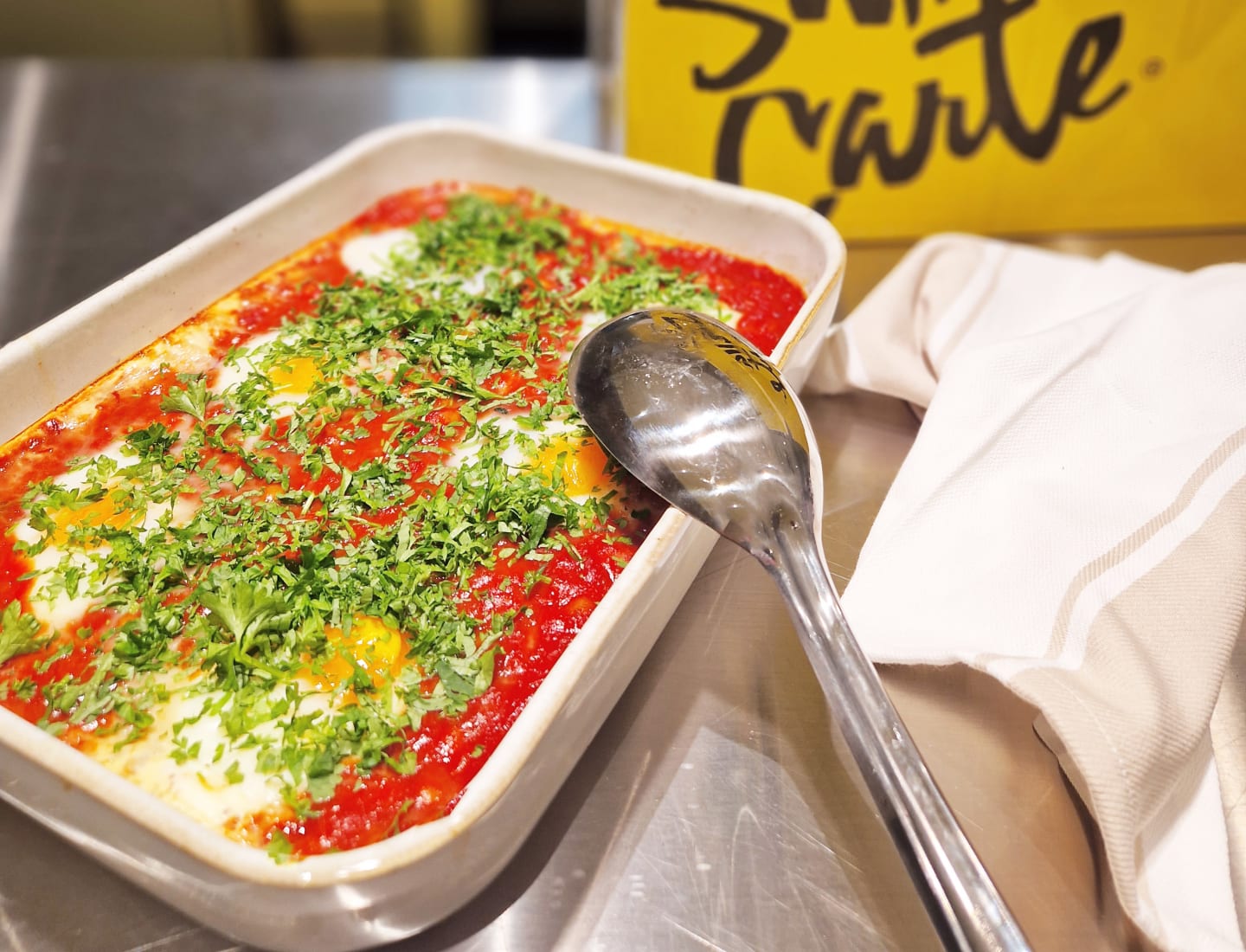 Shakchuka med vita bönor
