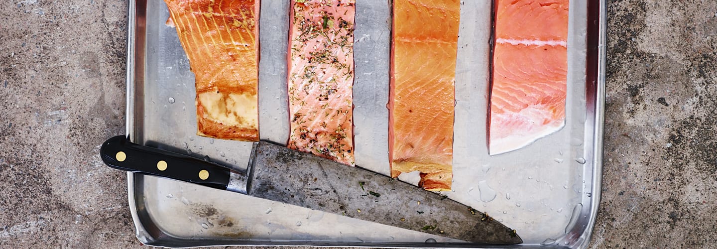 Vårt sortiment av ASC-märkta fisk- och skaldjur