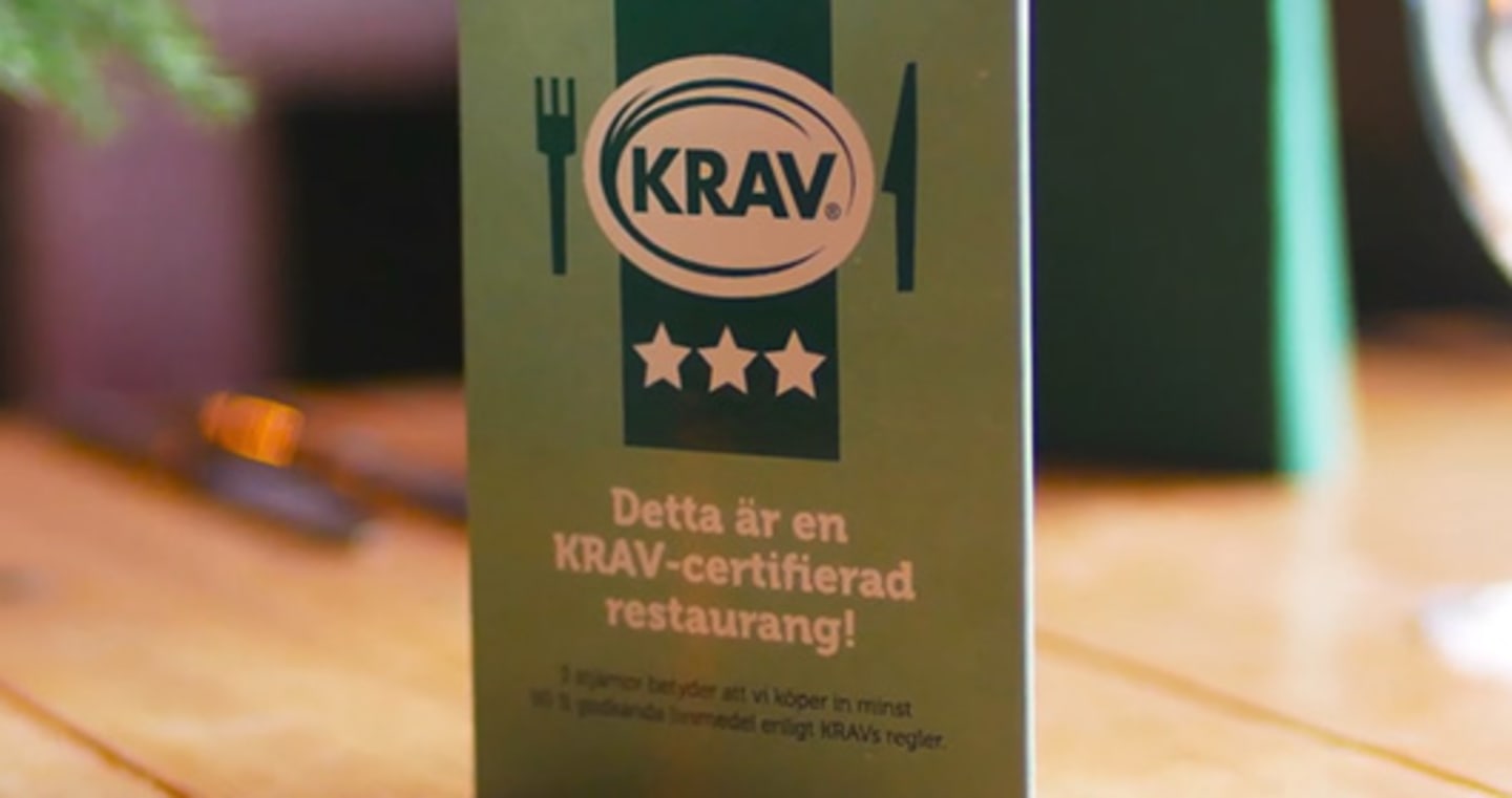 Restaurangutbildning från KRAV