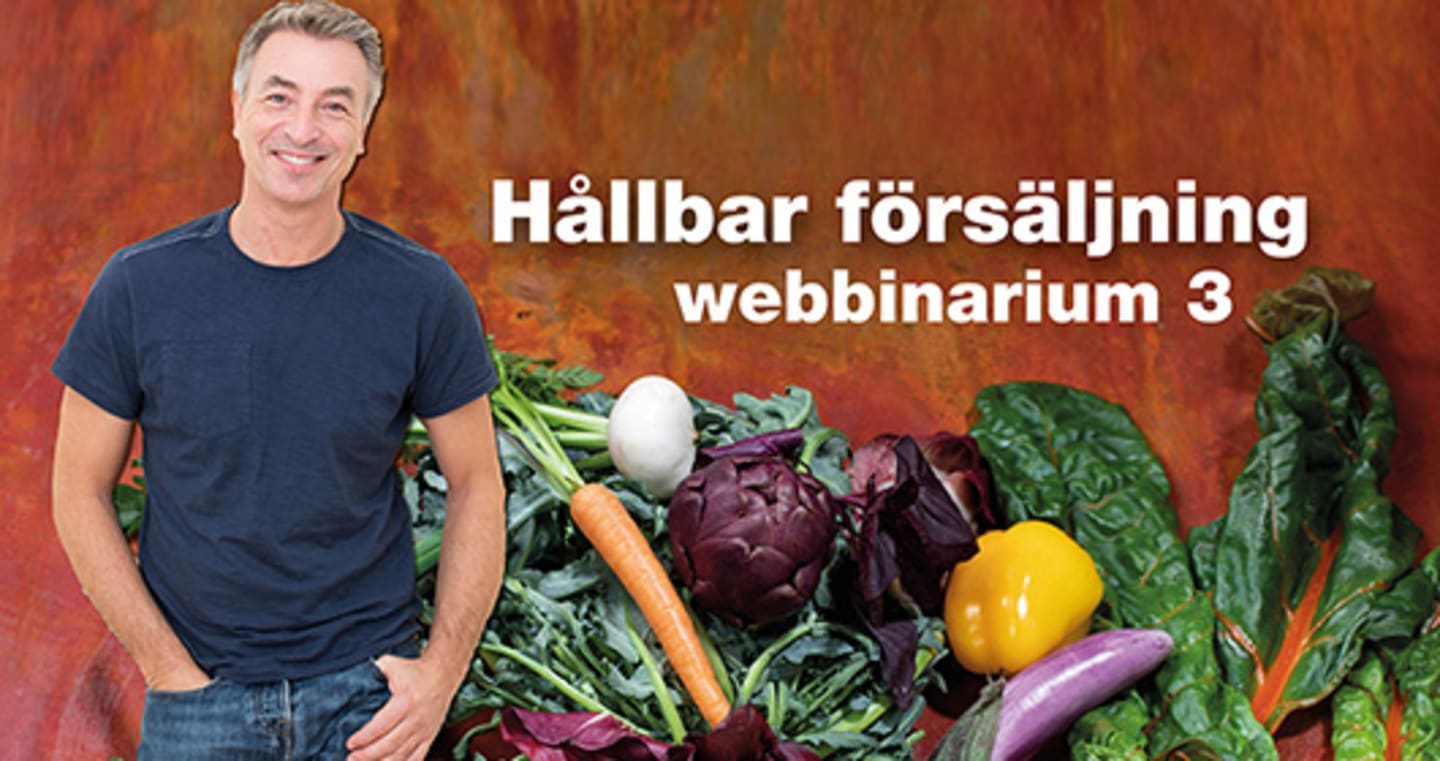 Webbinarium: Hållbar försäljning