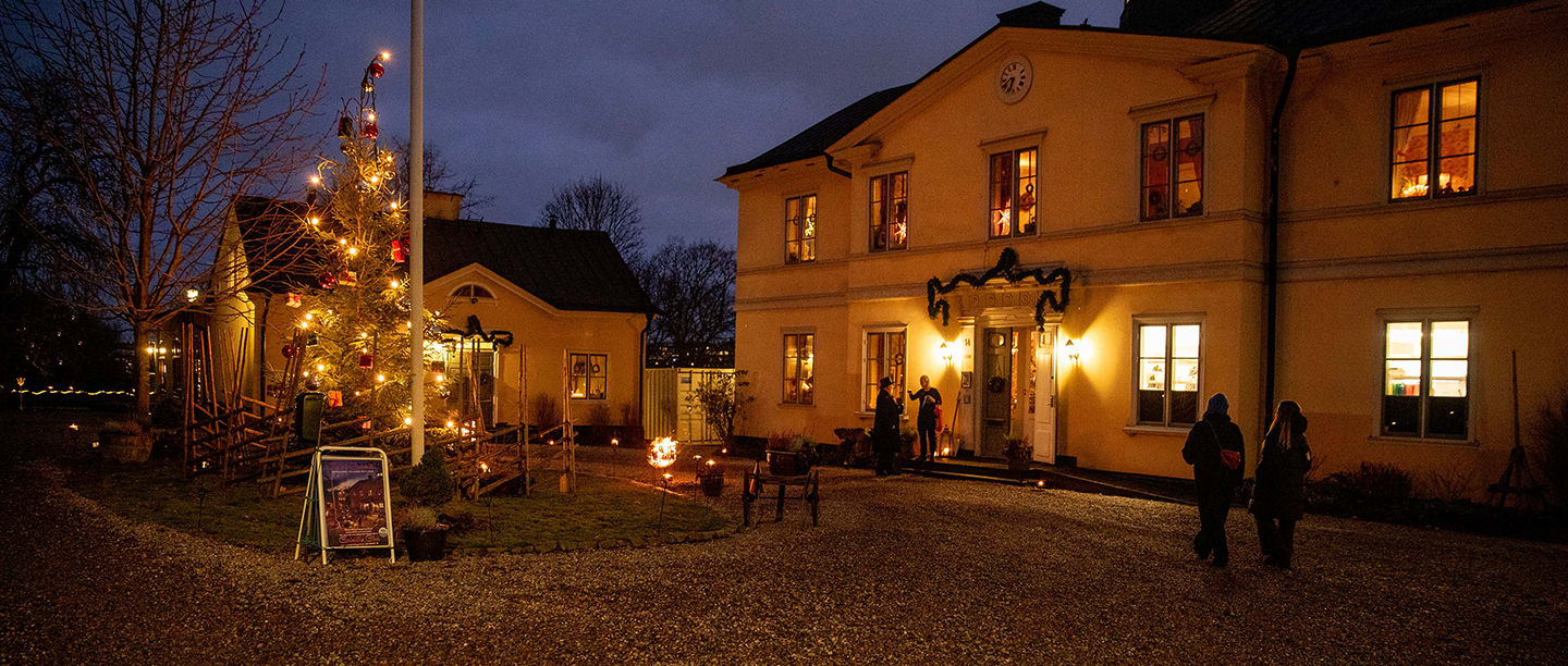 Traditionell jul på Carlshälls gård