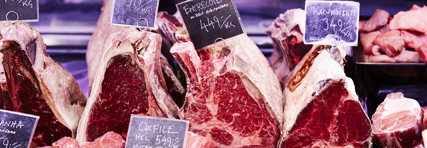En mästare på kött med passion för bra råvaror