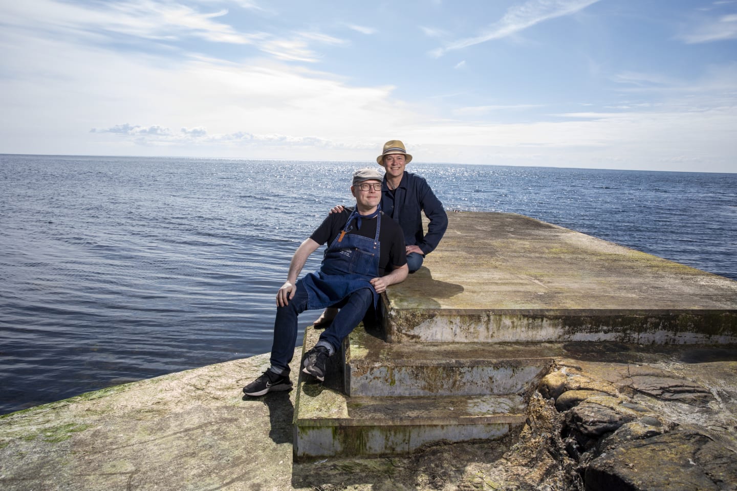 Hållbar mat lagad med kärlek på Ransvik havsveranda