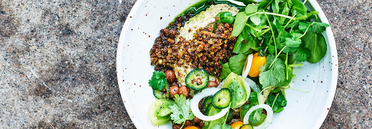 Baljväxtfärs: Gott, veganskt och svenskodlat