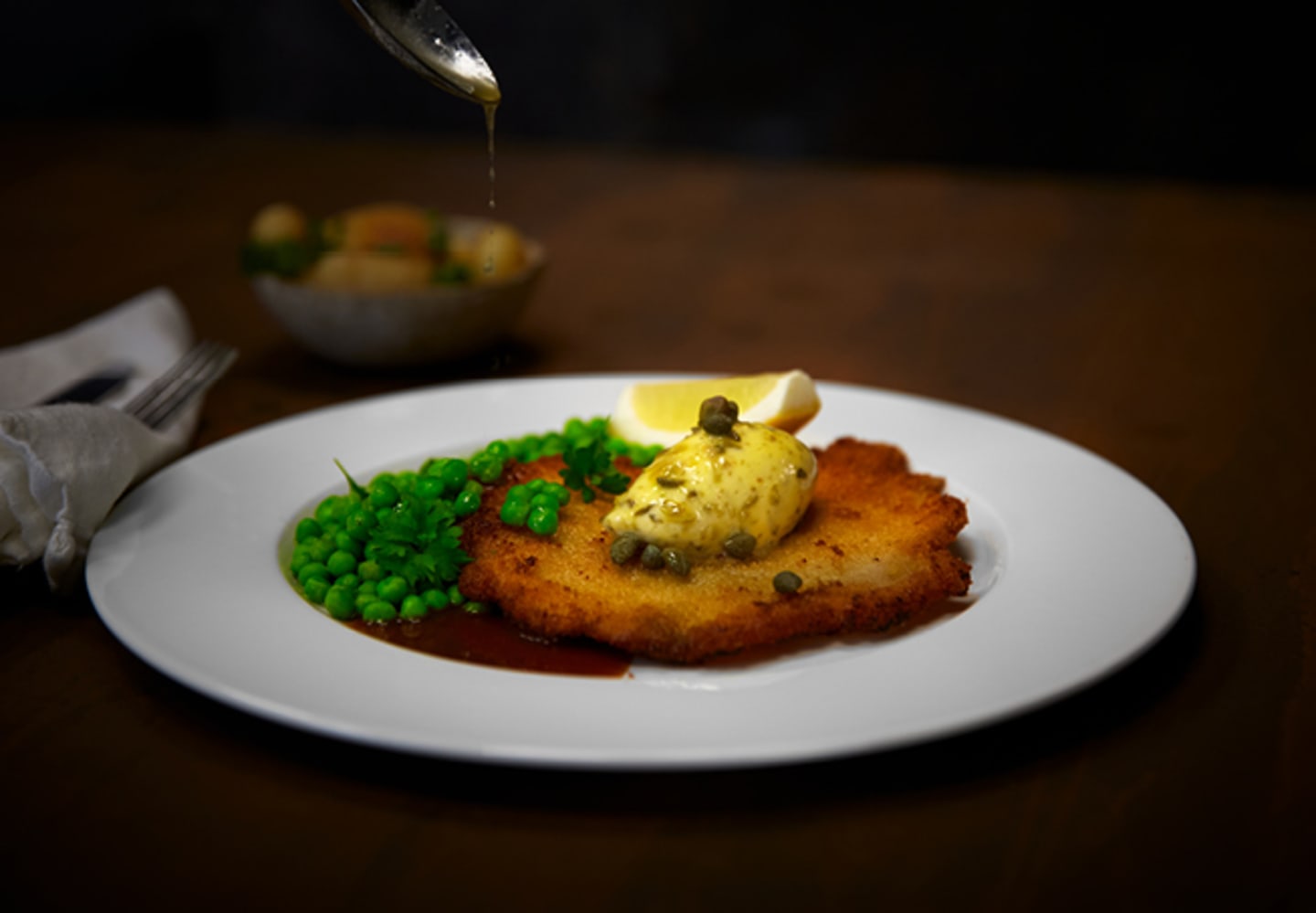 HELLMANN’S-panerad fläskschnitzel