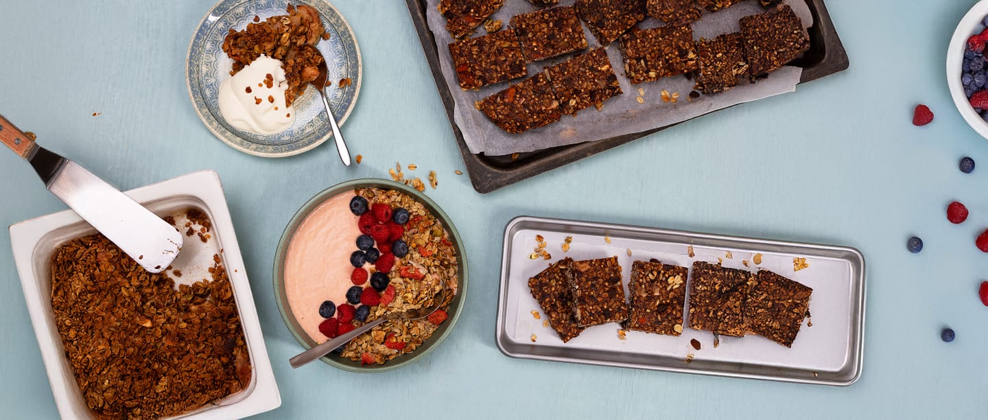 Vår egen granola – handrostad och ekologisk