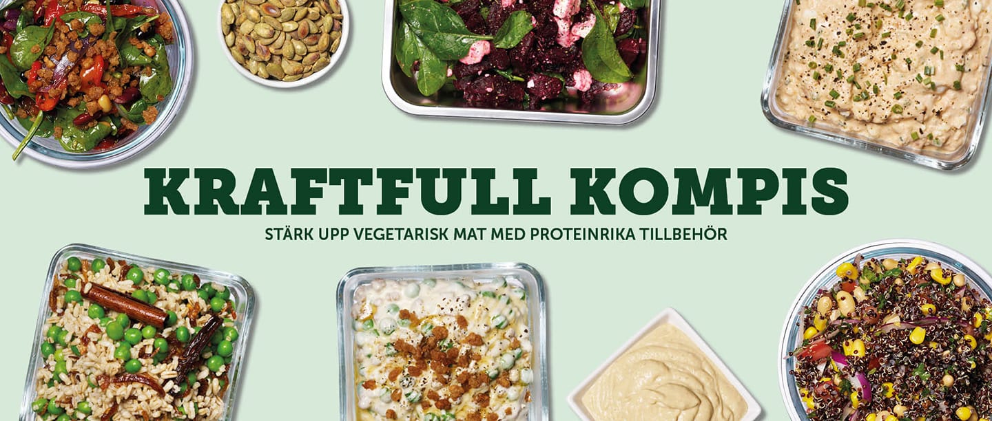 Stärk dina vegetariska rätter med en kraftfull kompis