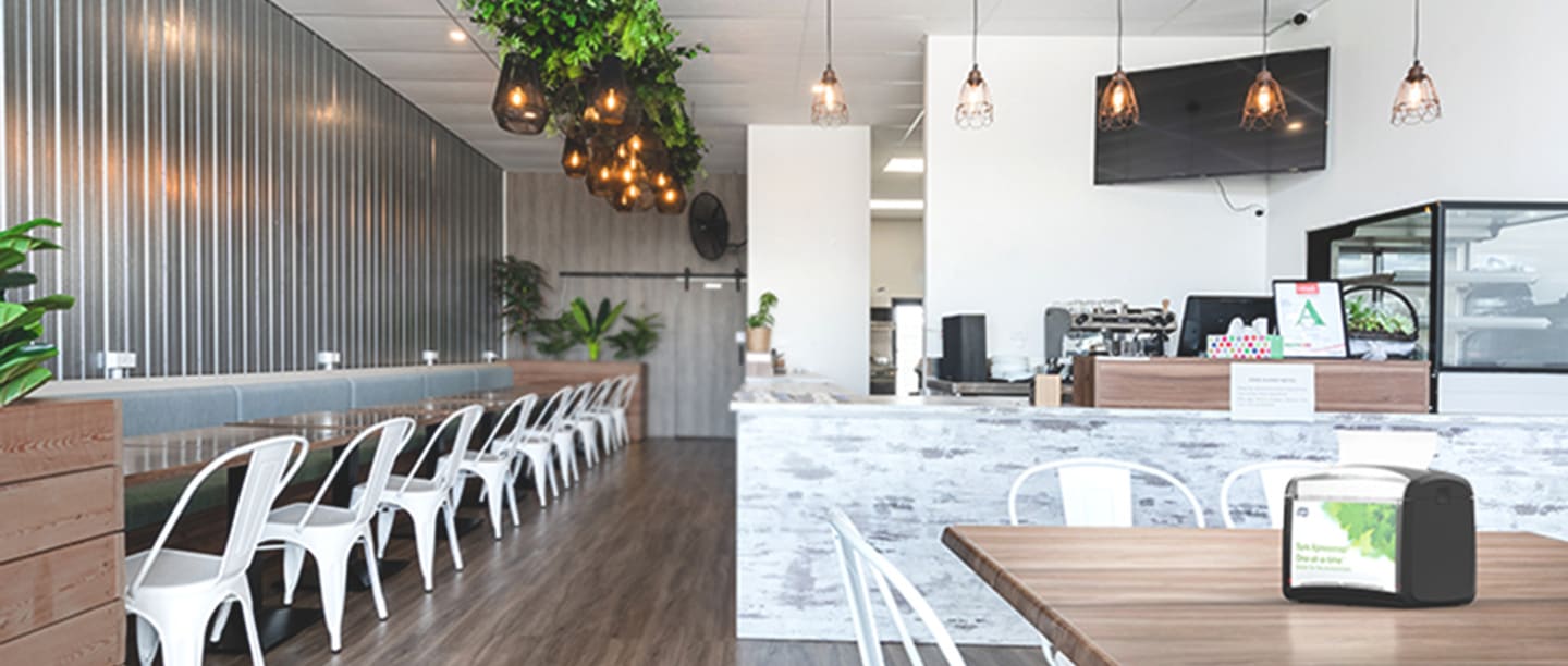 Servettdispensers förenklar för din restaurang
