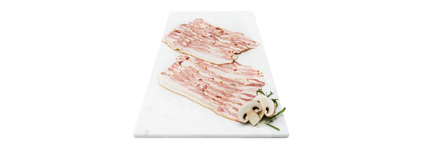Skivat bacon – RTE (Ready to Eat)
