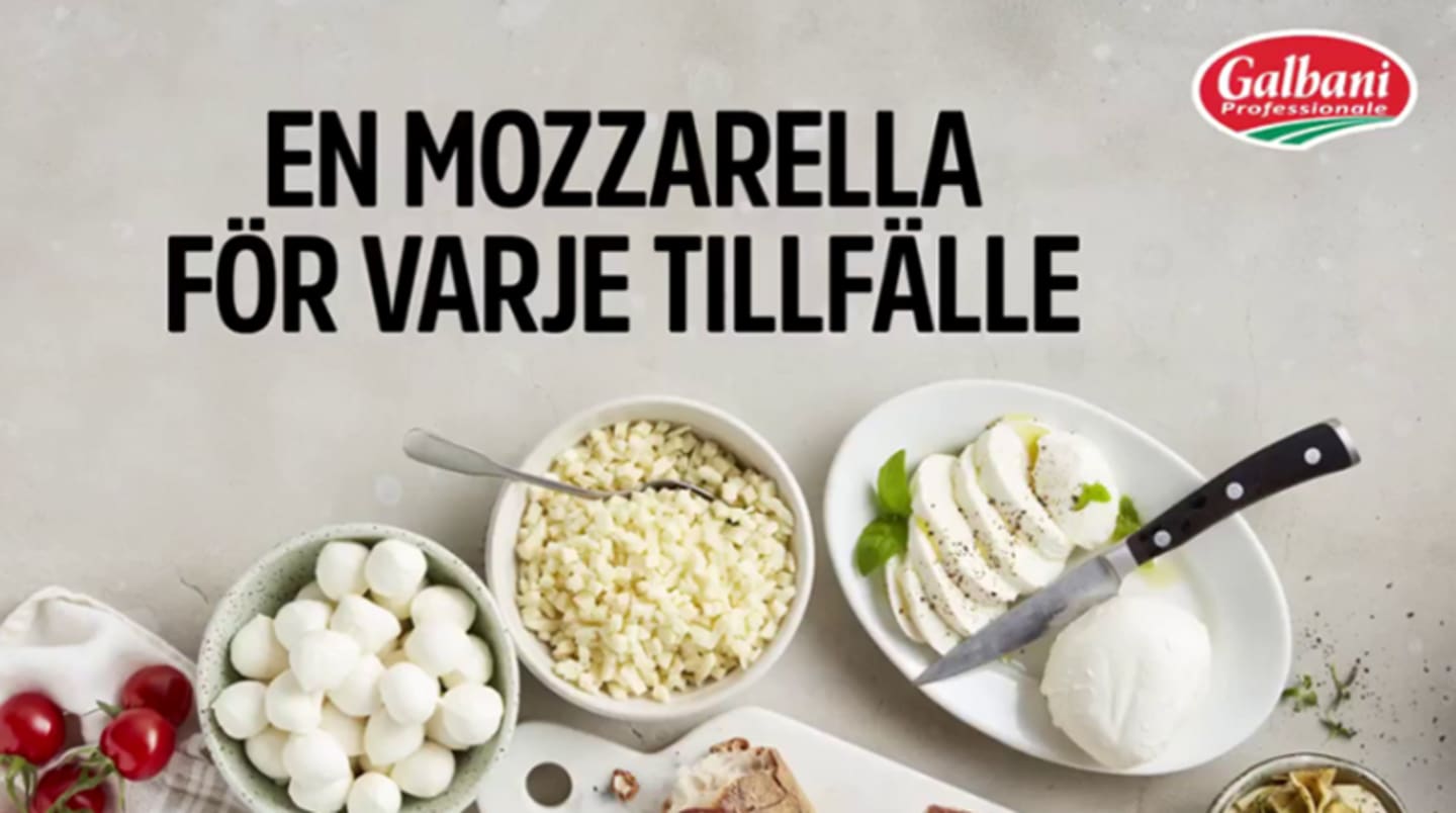 Videominiatyr: En mozzarella för varje tillfälle