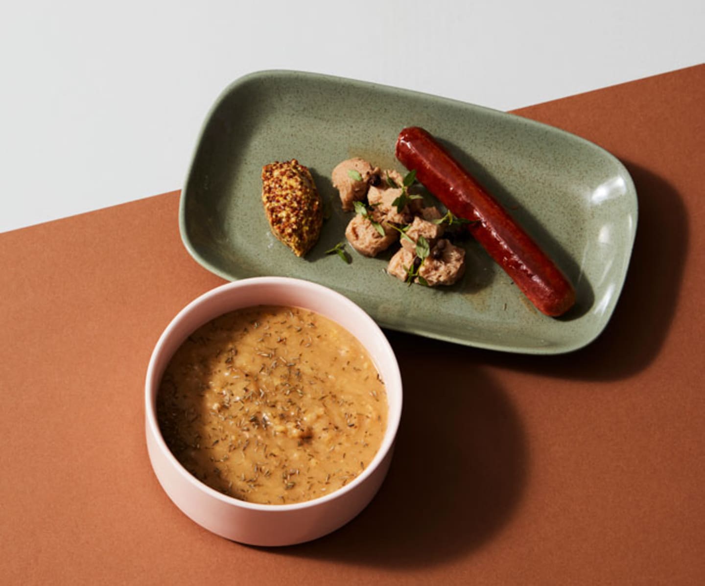 Vegetarisk ärtsoppa