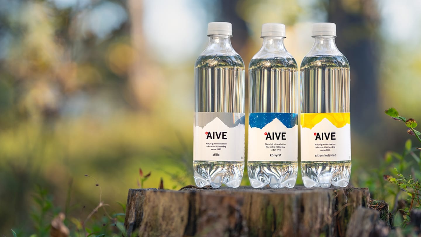 Åive – mineralvatten renat av naturen i över 26 år