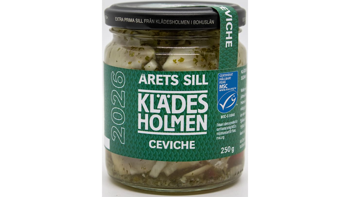 Årets sill från Klädesholmen