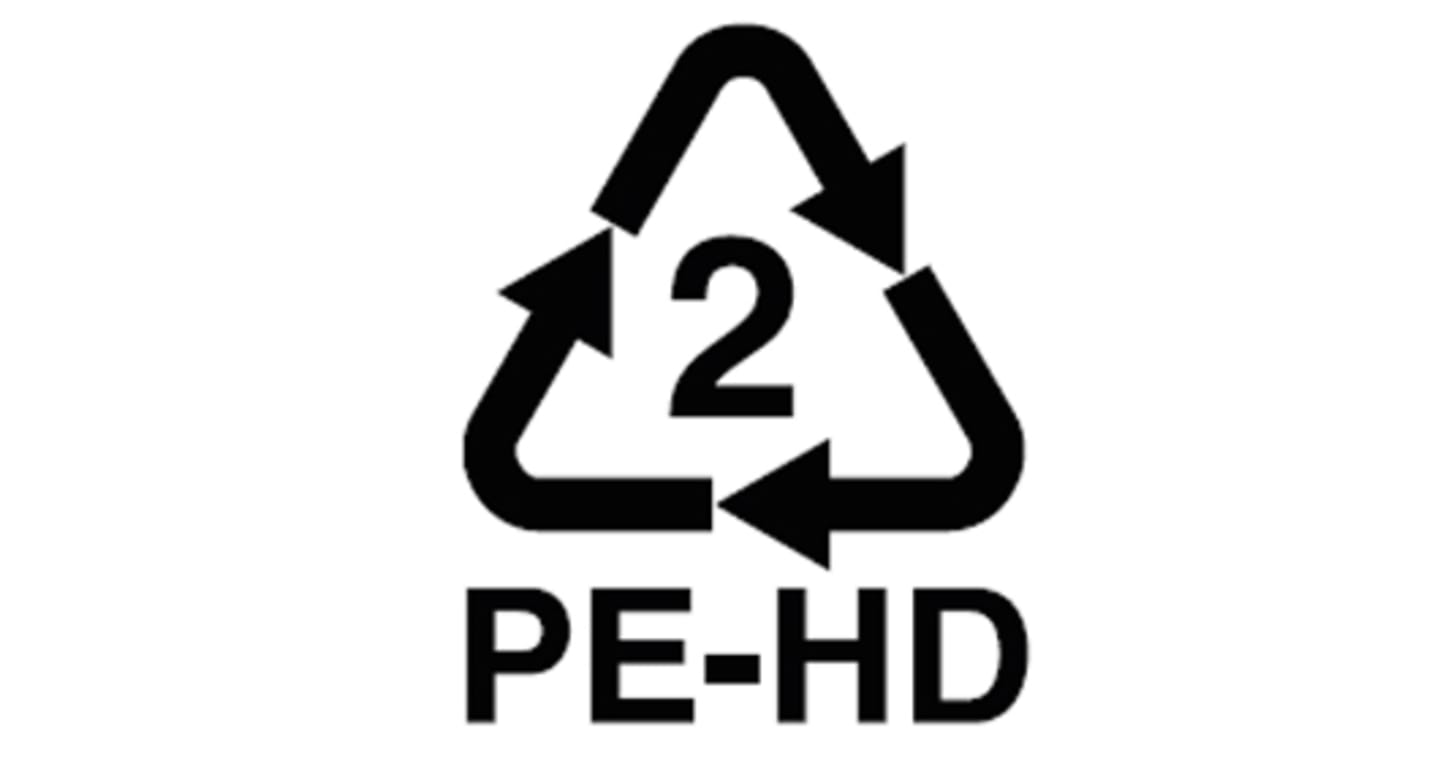 2: Polyetylen – hög densitet, PE-HD