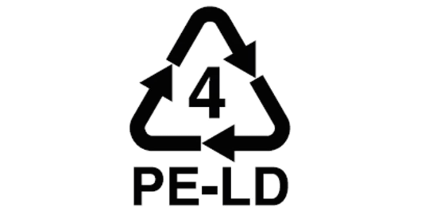4: Polyetylen – låg densitet, PE-LD