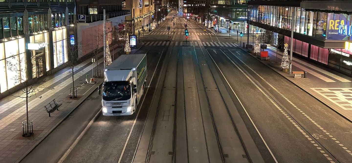 Hållbara kvälls- och nattleveranser