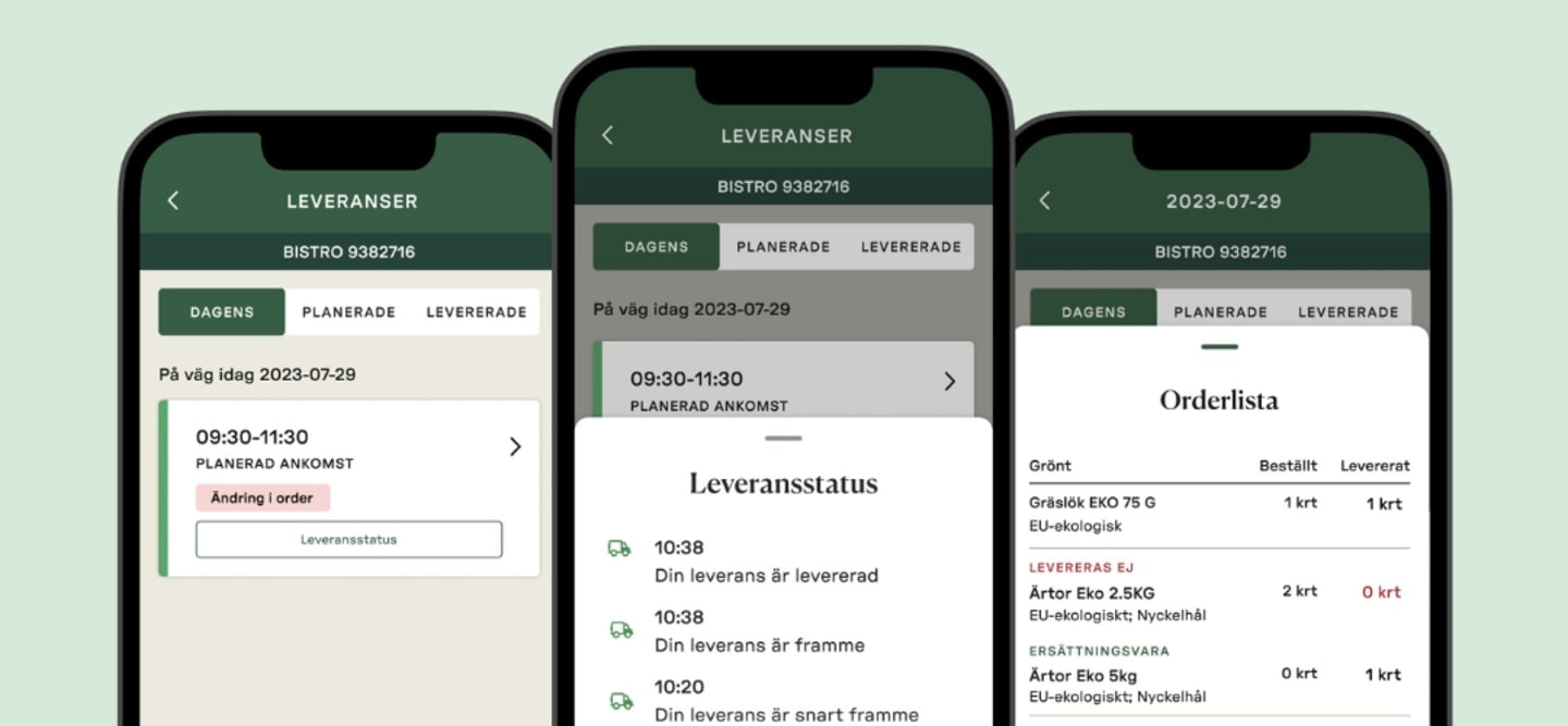 Ny Martin & Servera-app med smarta funktioner som förenklar för dig