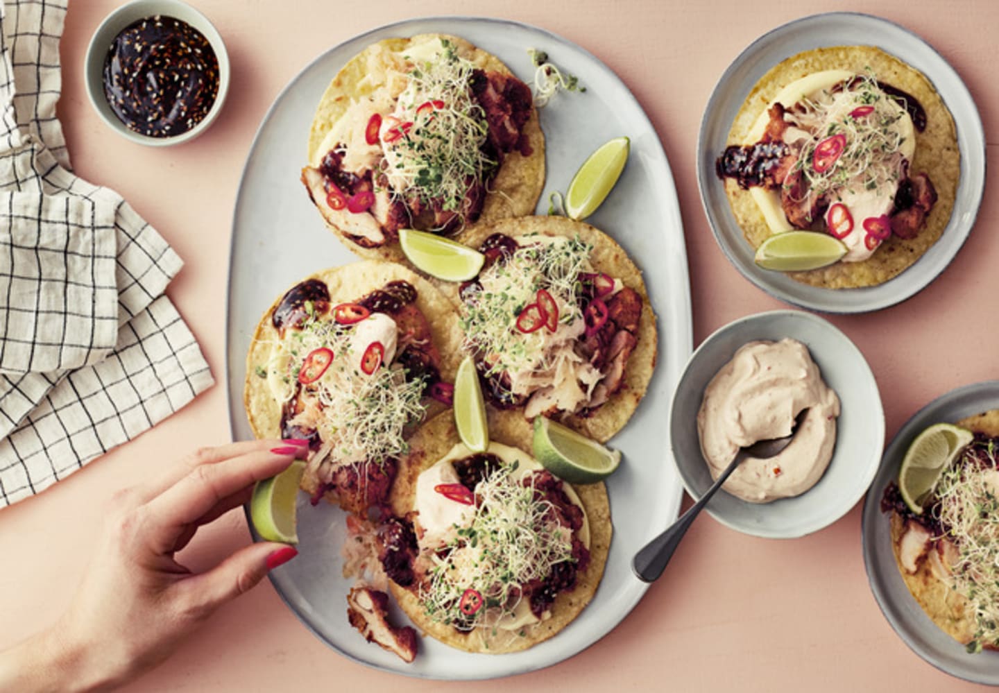 Shanghai tacos