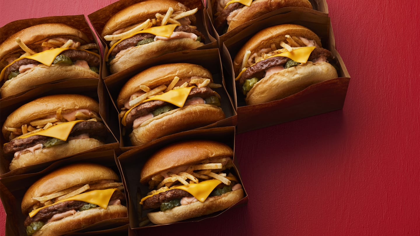 Crunchy burger