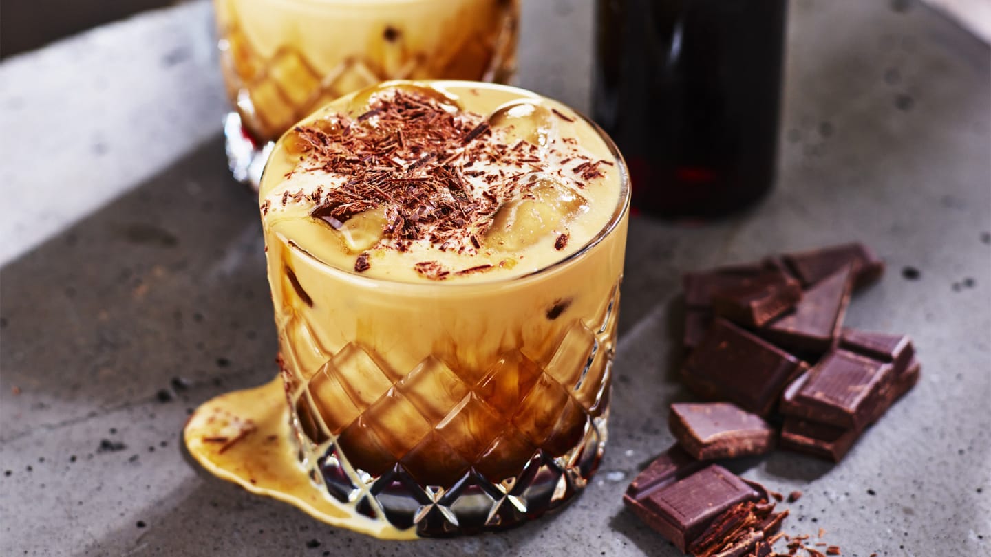 Mocha iced coffee