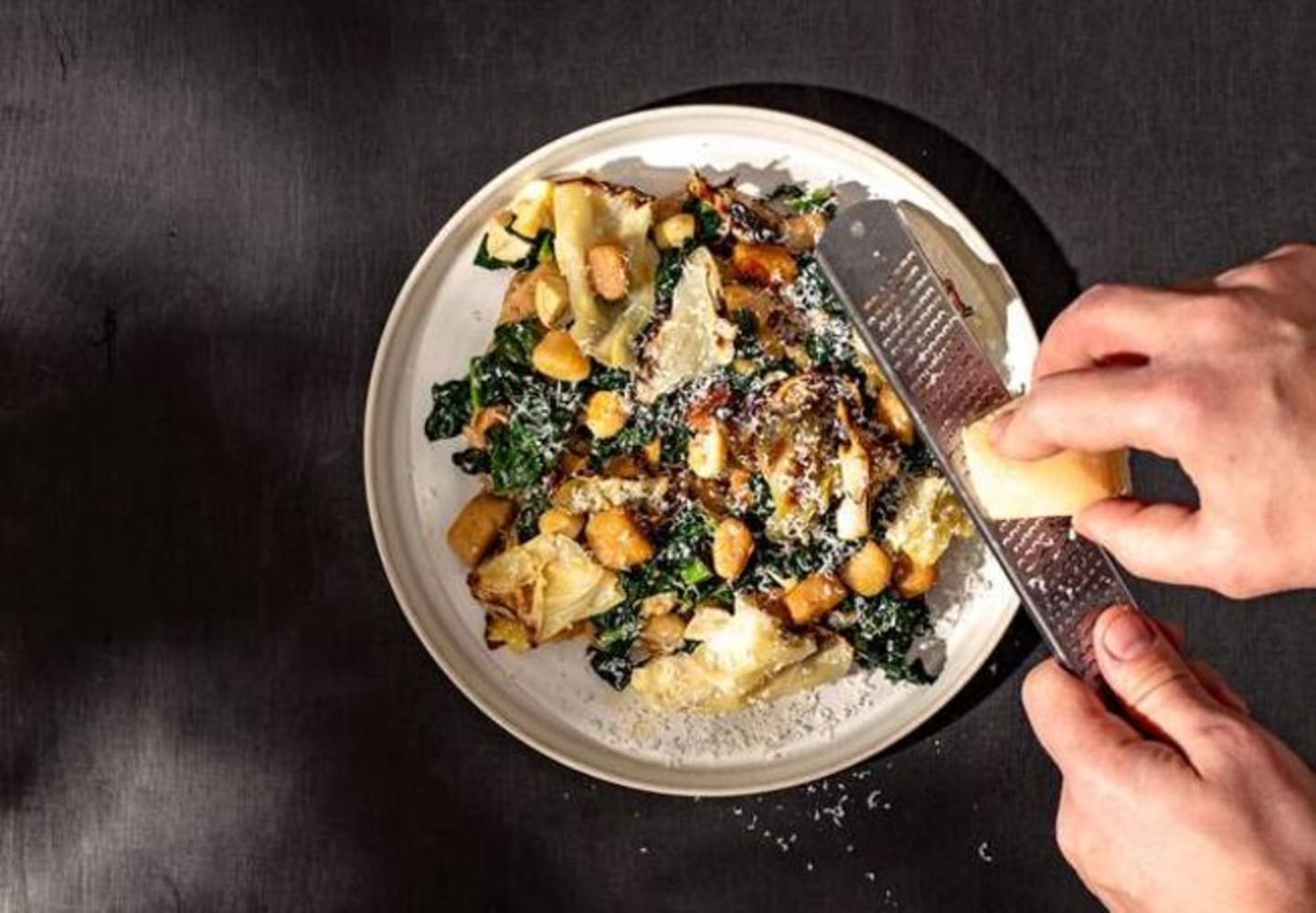 Gnocchi med bakad kål