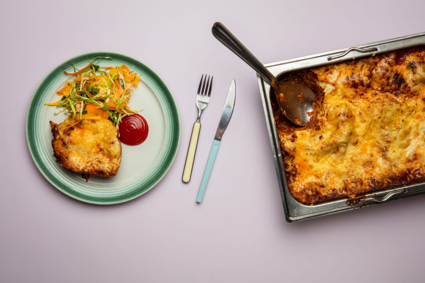 Vegetarisk Lasagne med Vegofärs Ärta