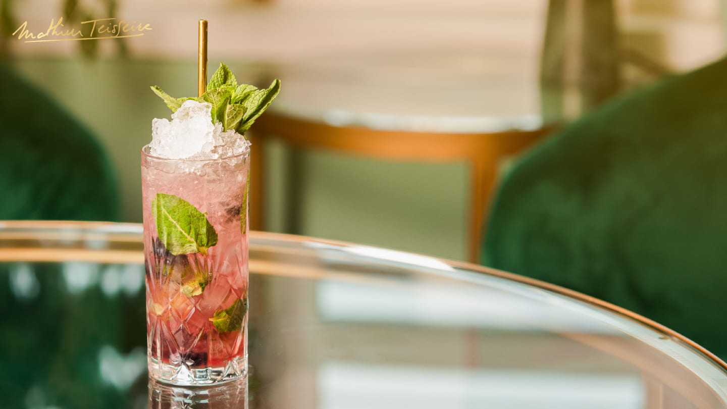Blueberry Iced tea