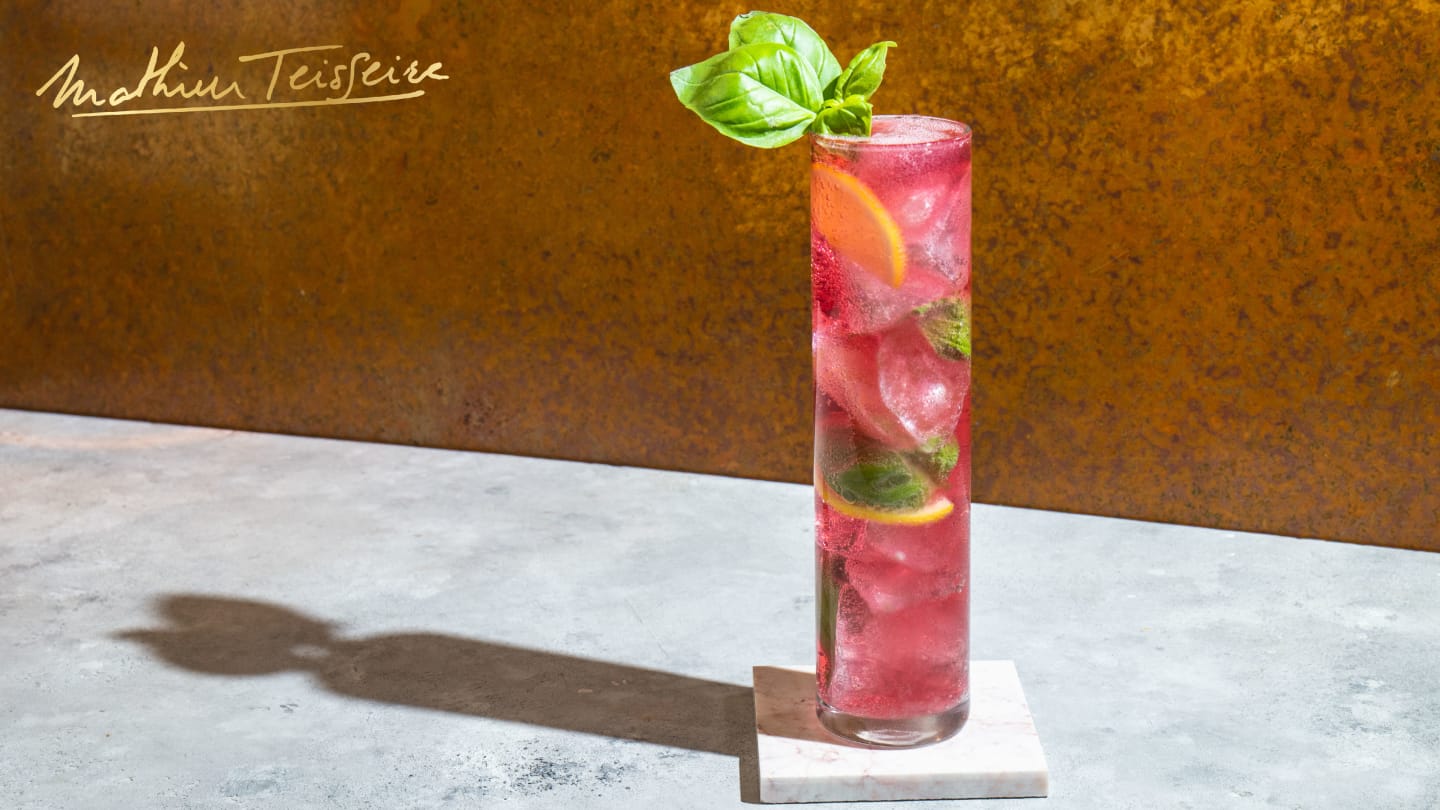 Strawberry & Basil Lemonade