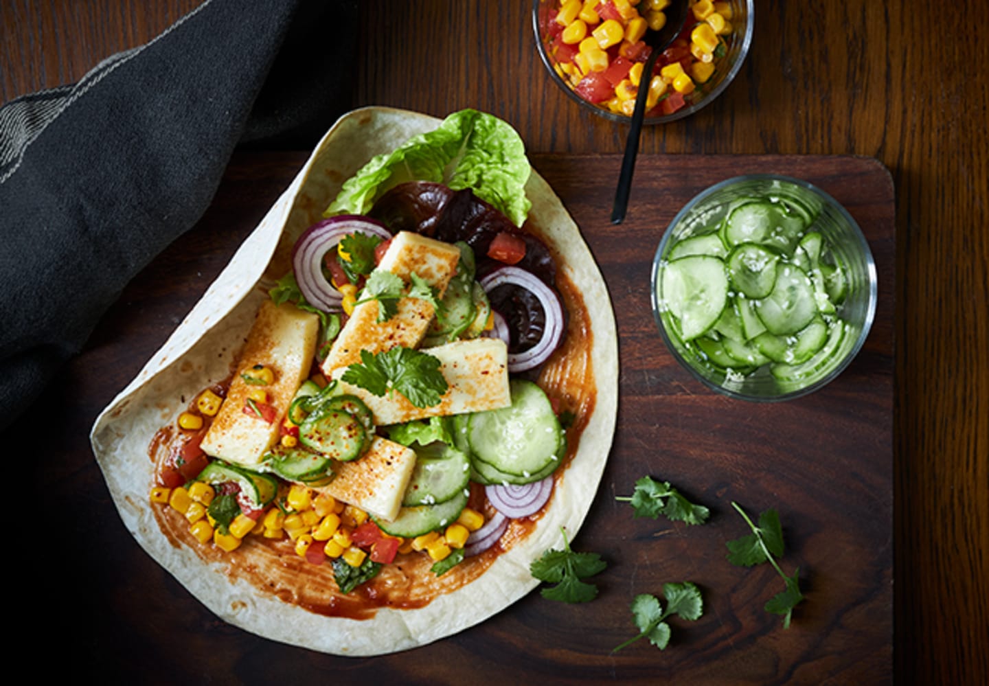 Grilled cheese wrap