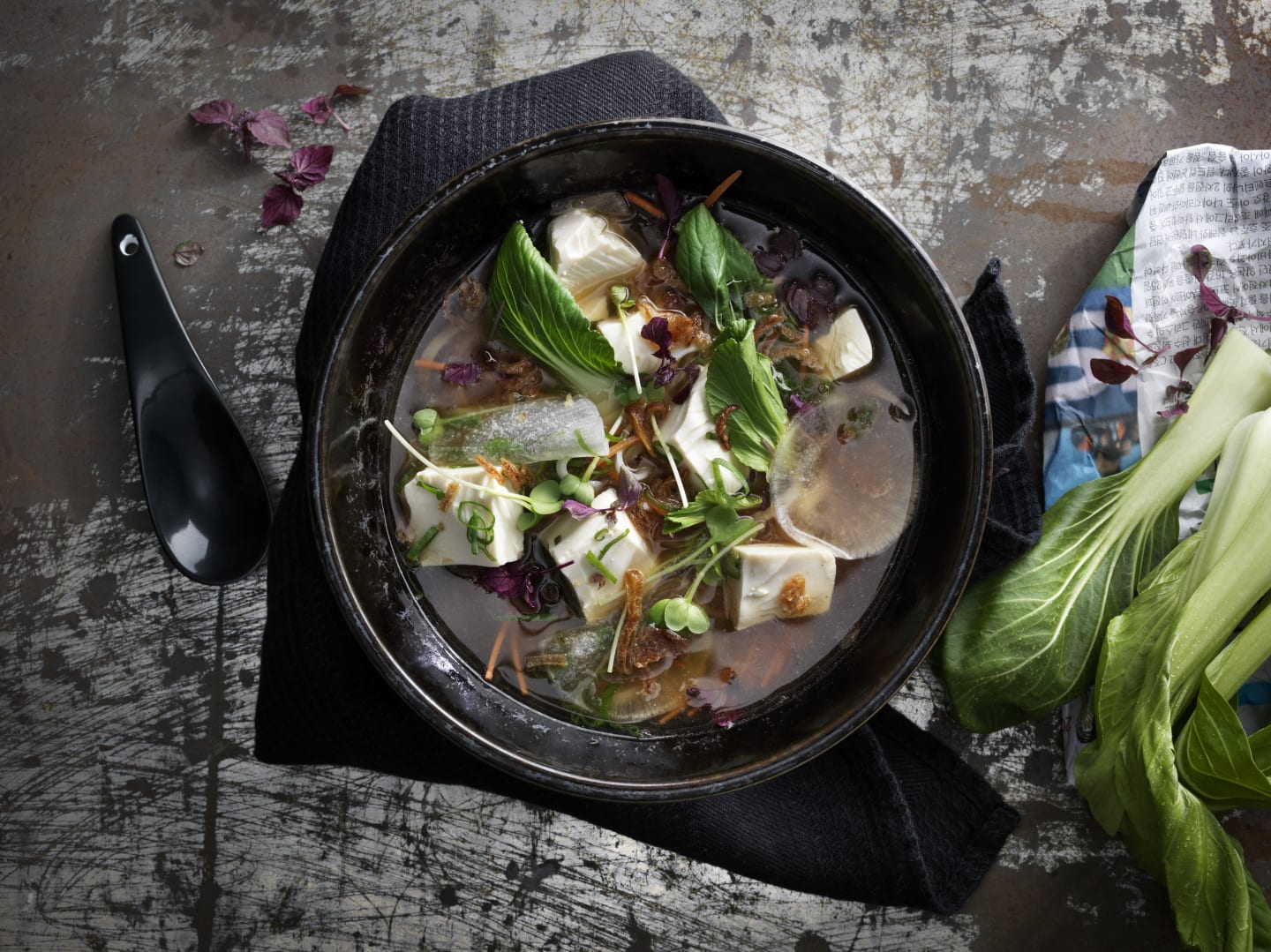 Pho med tofu