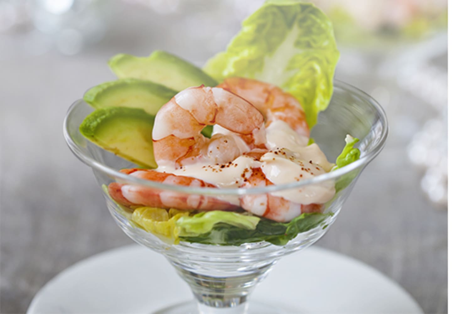 Traditionell räkcocktail