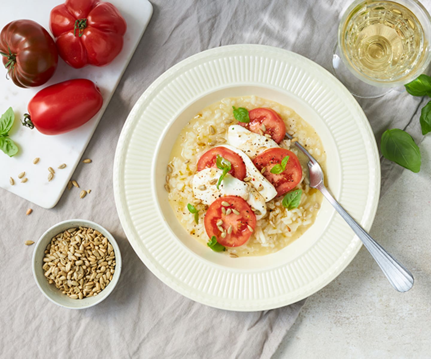 Risotto "Caprese"