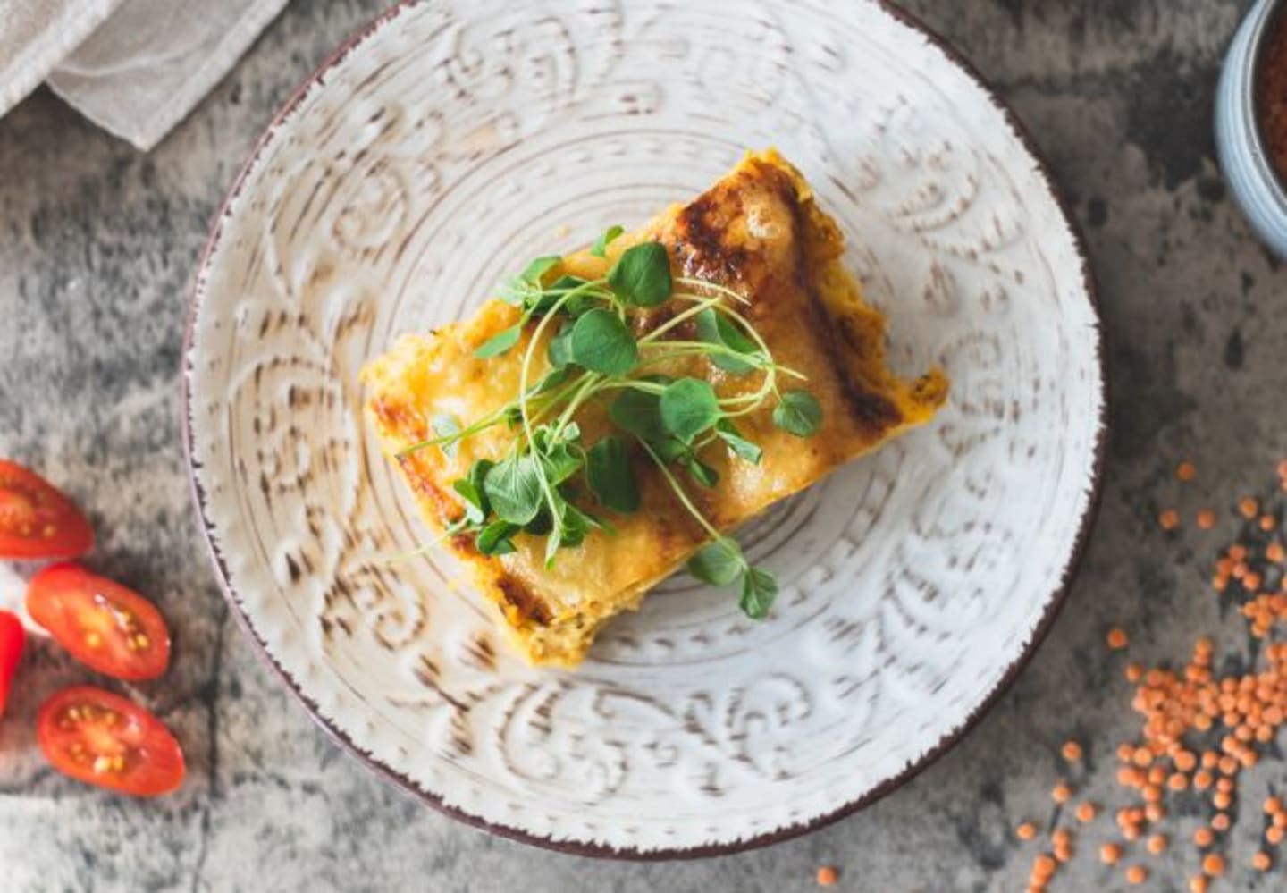 Tomatlasagne