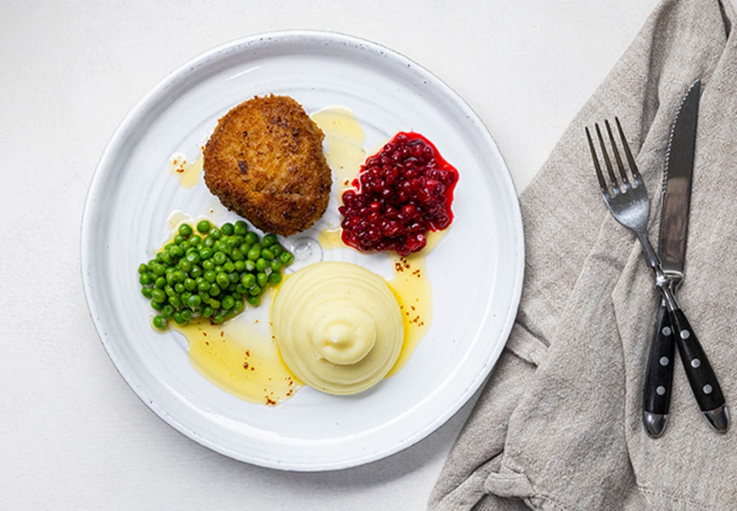 Wallenbergare med klassiska tillbehör
