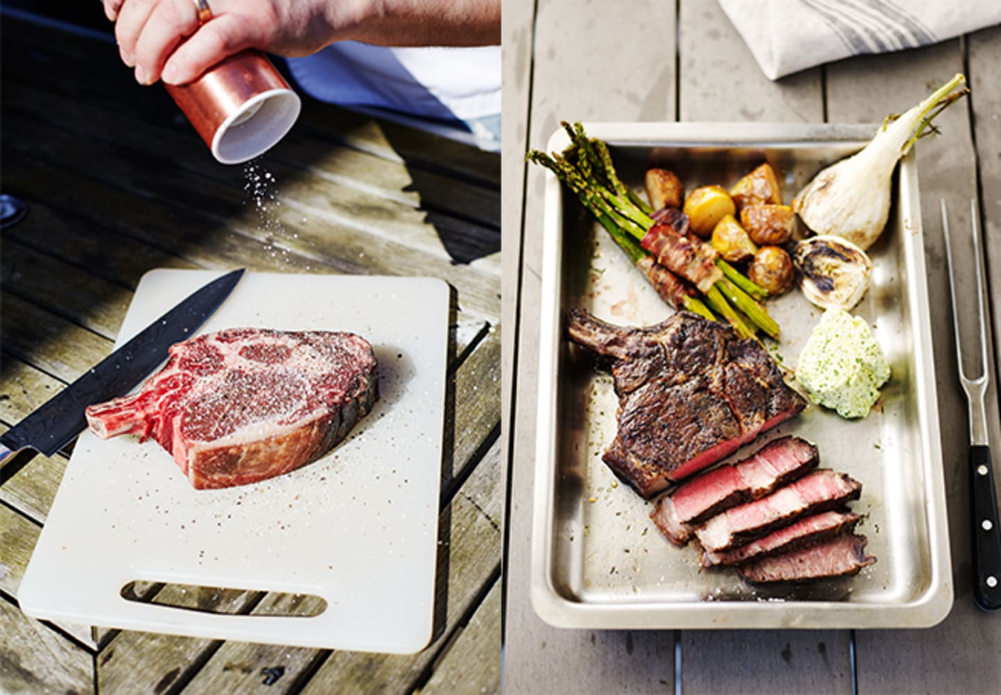 Entrecôte med bearnaisesås