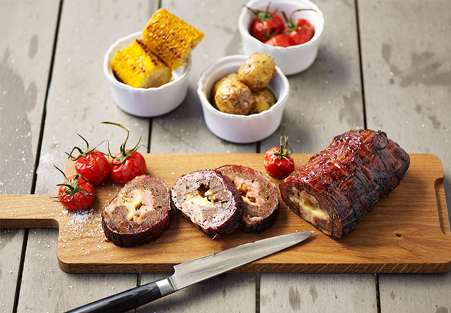 Fatty – Baconfylld färs med prästost