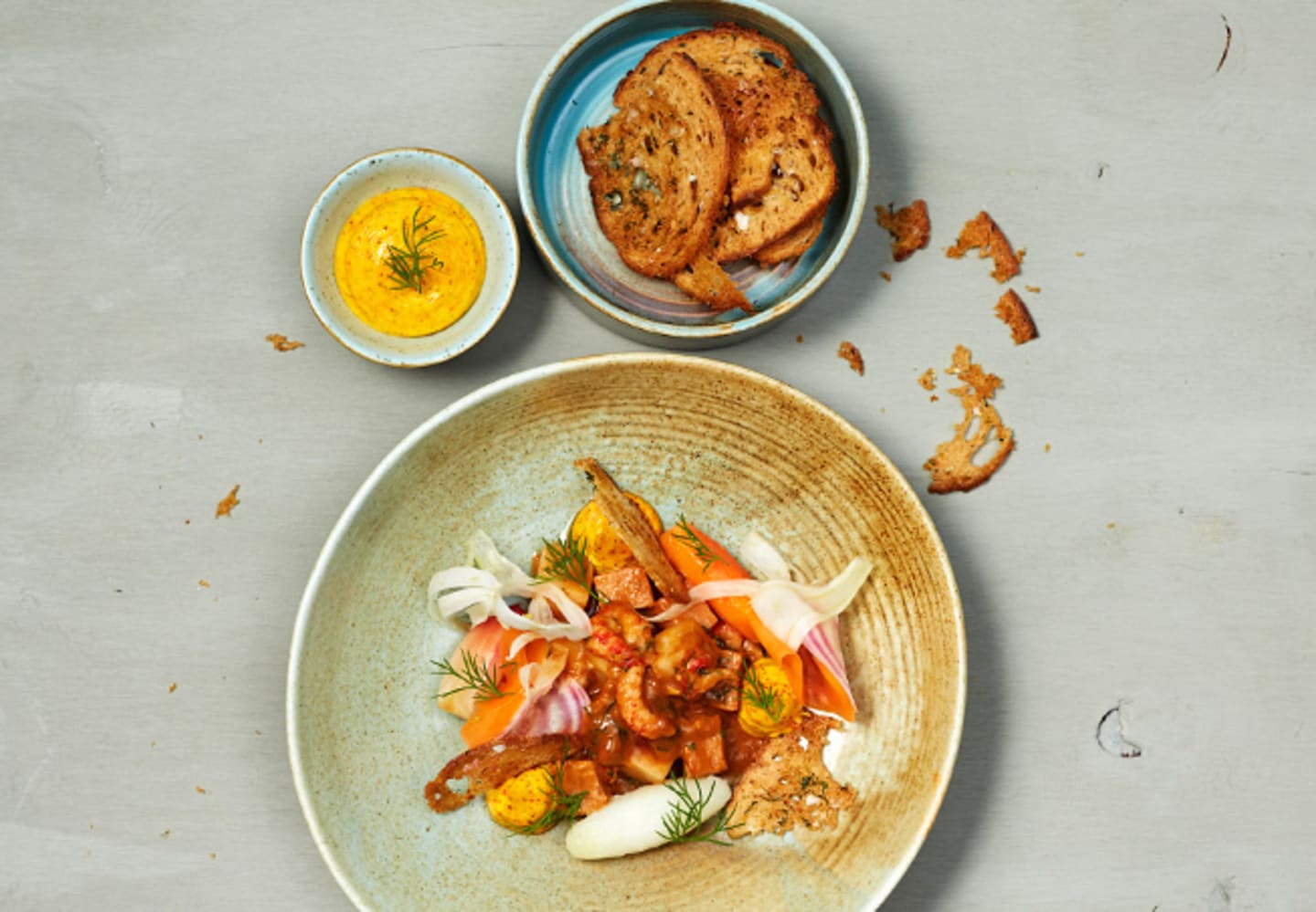 Fisk och skaldjursgryta