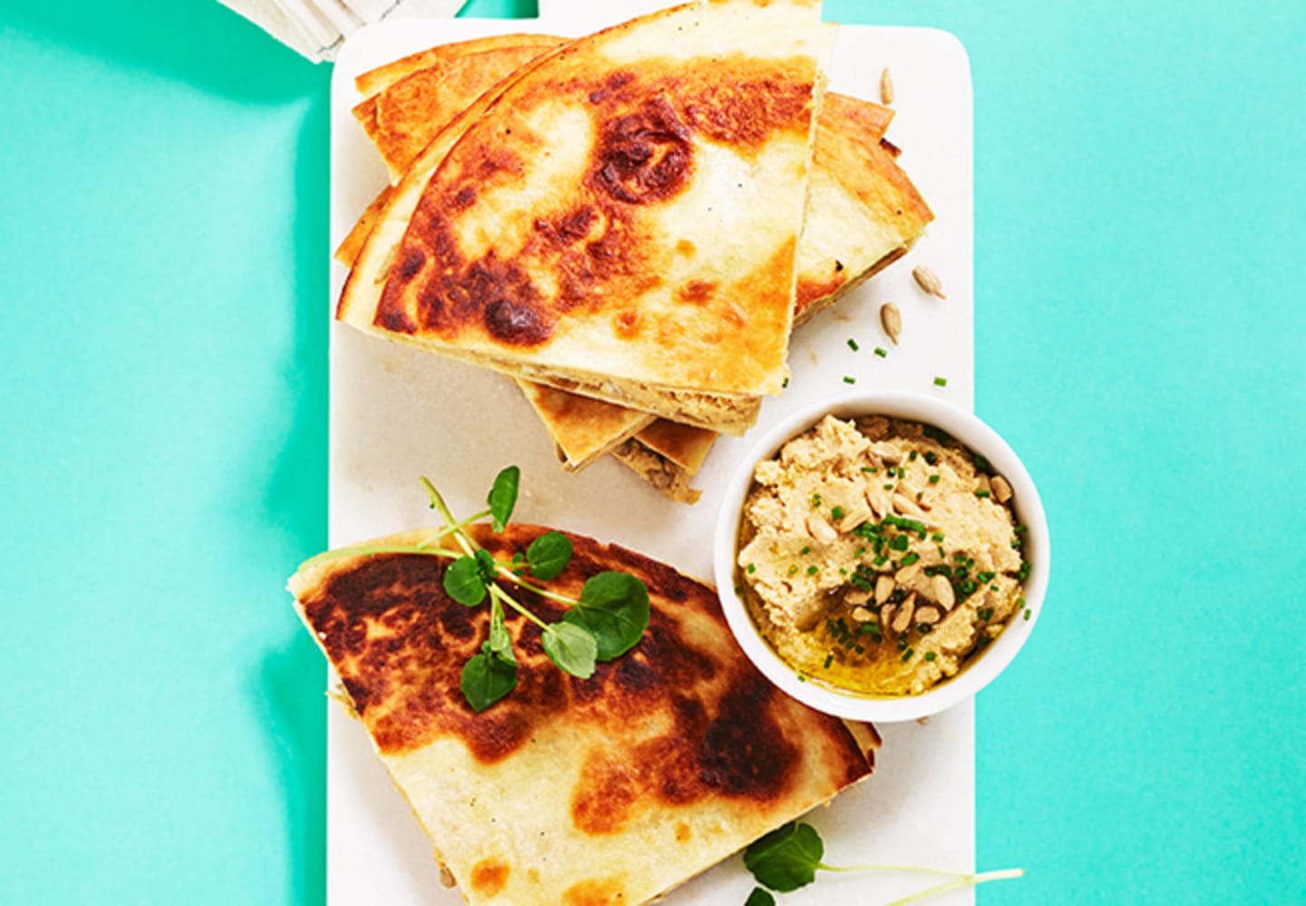 Hummusquesadillas
