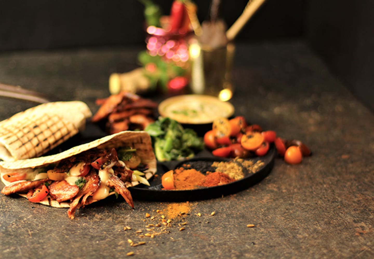 Indisk wrap