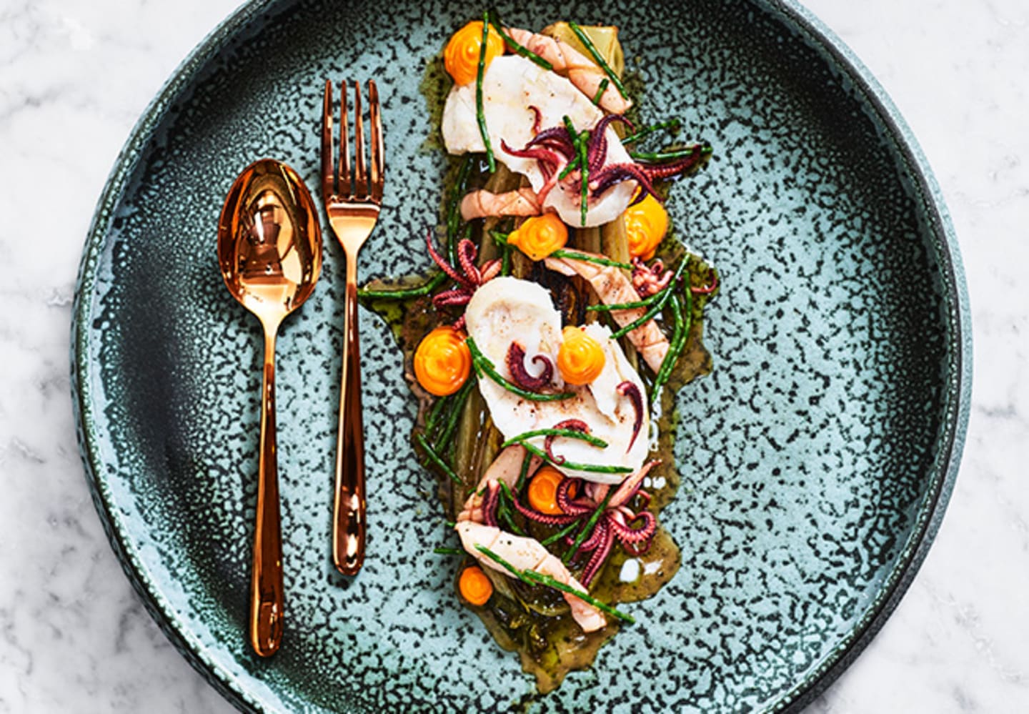 Sotad sallad med sejrygg