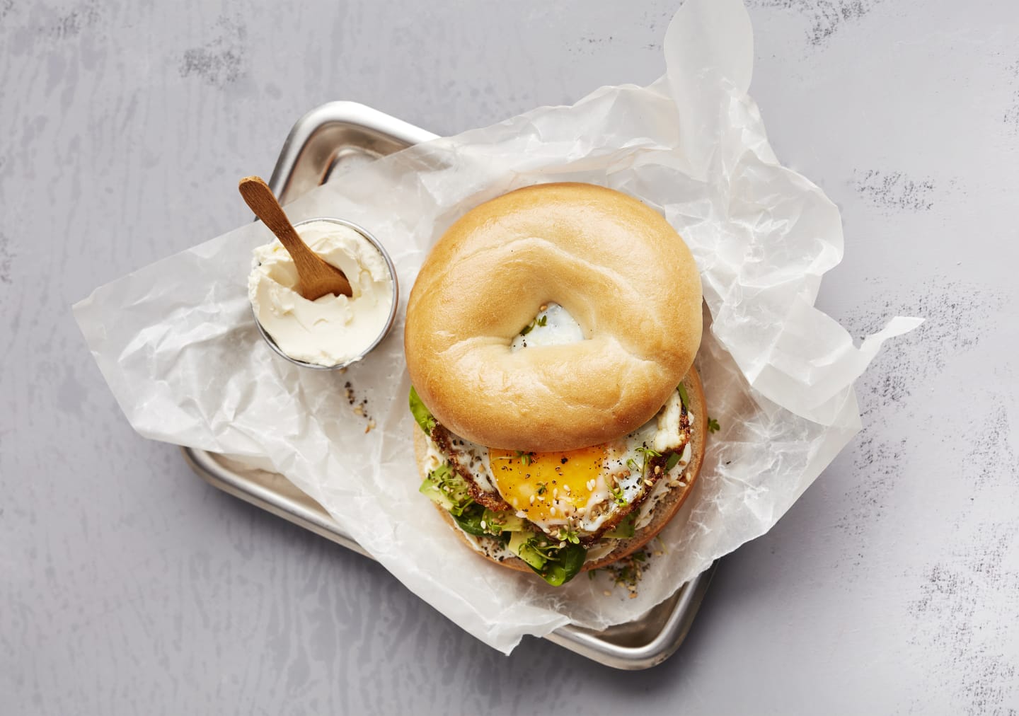 Äggbagel