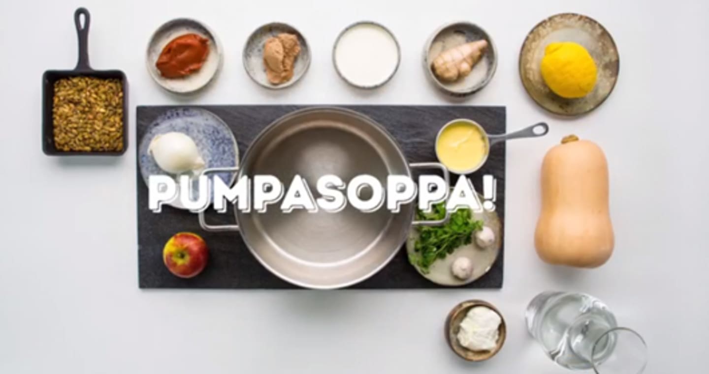 Videominiatyr: Pumpasoppa