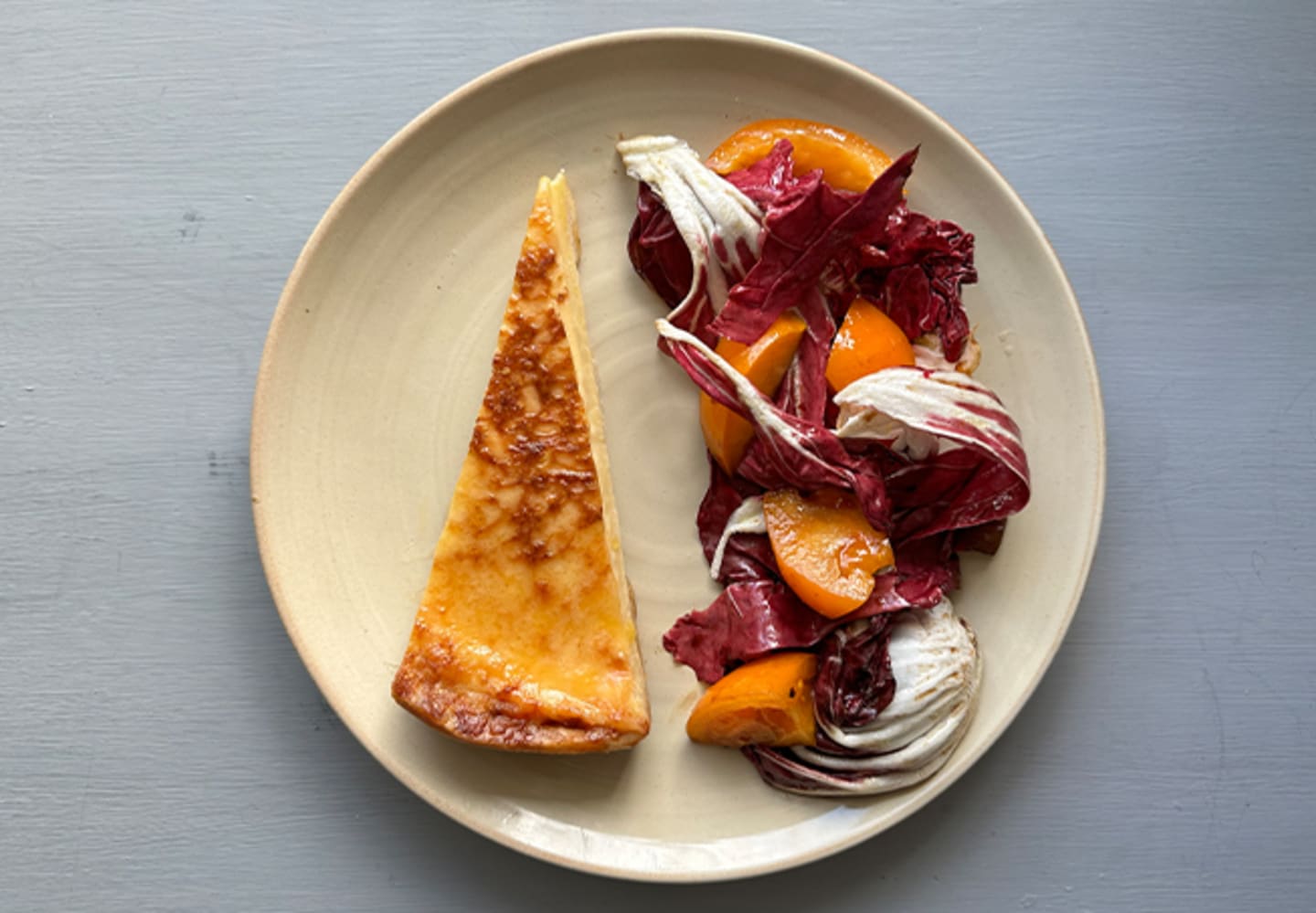 Prosociano wedgepaj och tomatsallad