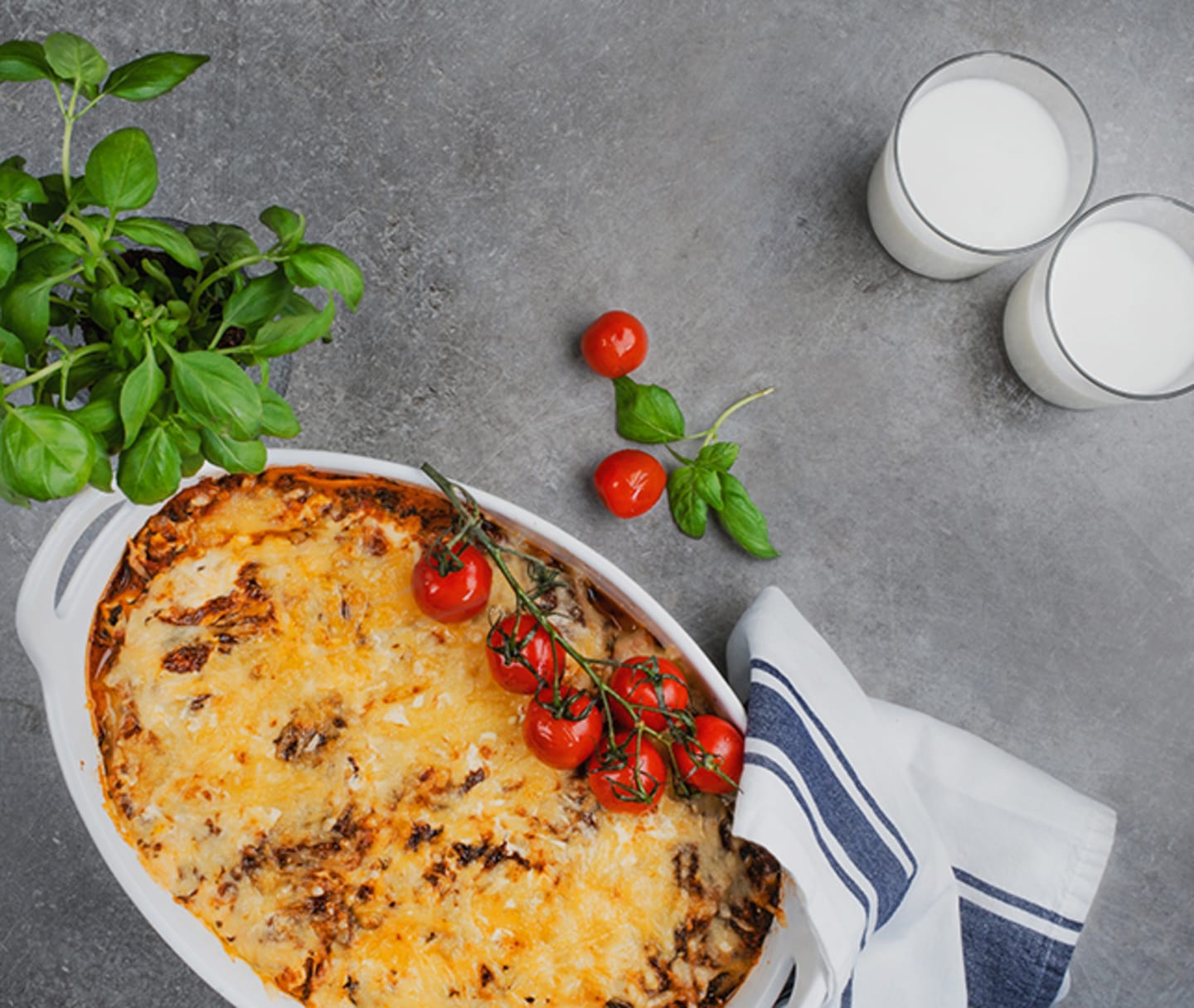 Krämig lasagne