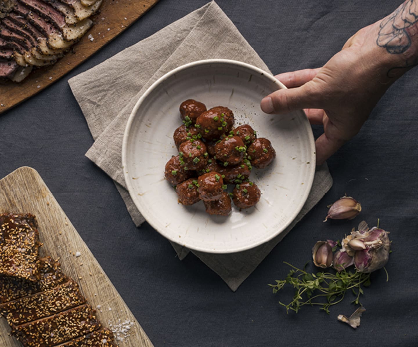 Vegetariska bullar ”No meatballs”