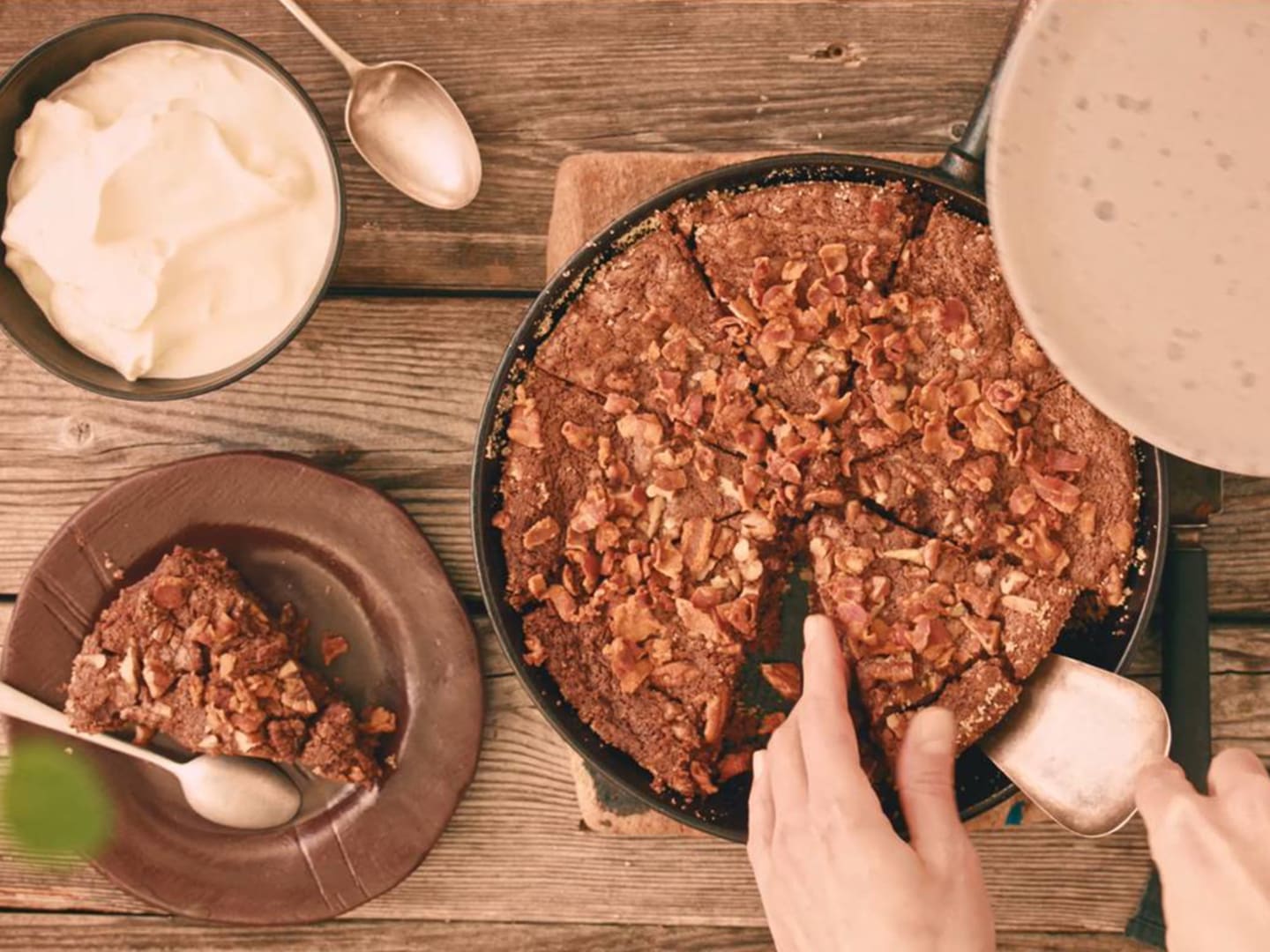 Baconkladdkaka