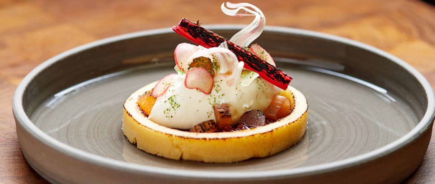 Dessertdesign - smak, textur och råvara