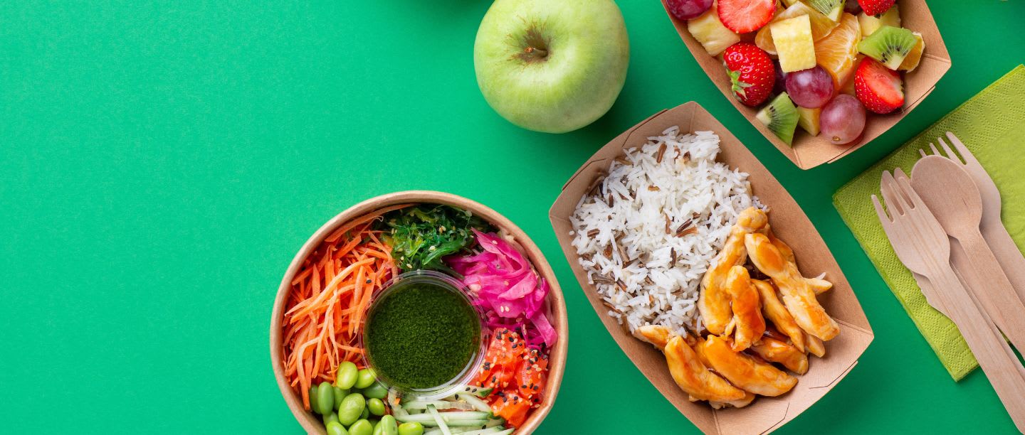 Vegetariskt för lunch och take away